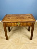 Georgian mahogany architect's desk