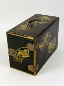 A Meiji period Japanese lacquered Kodansu