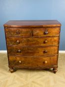 Victorian mahogany chest of drawers