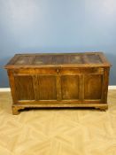 Georgian oak coffer