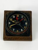 A World War II Air Ministry issue, 8-day Spitfire cockpit clock