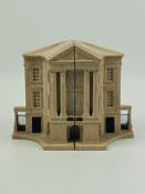 Timothy Richards,a well detailed architectural model in the form of bookends