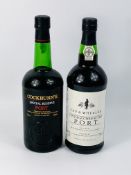 Two bottles of port