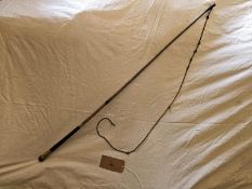 Whalebone dealer's whip by Crawley of Peterborough