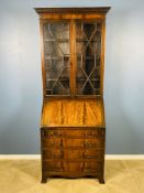 1920's mahogany bureau bookcase