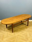 Mid-century teak coffee table