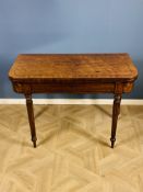 19th century mahogany tea table