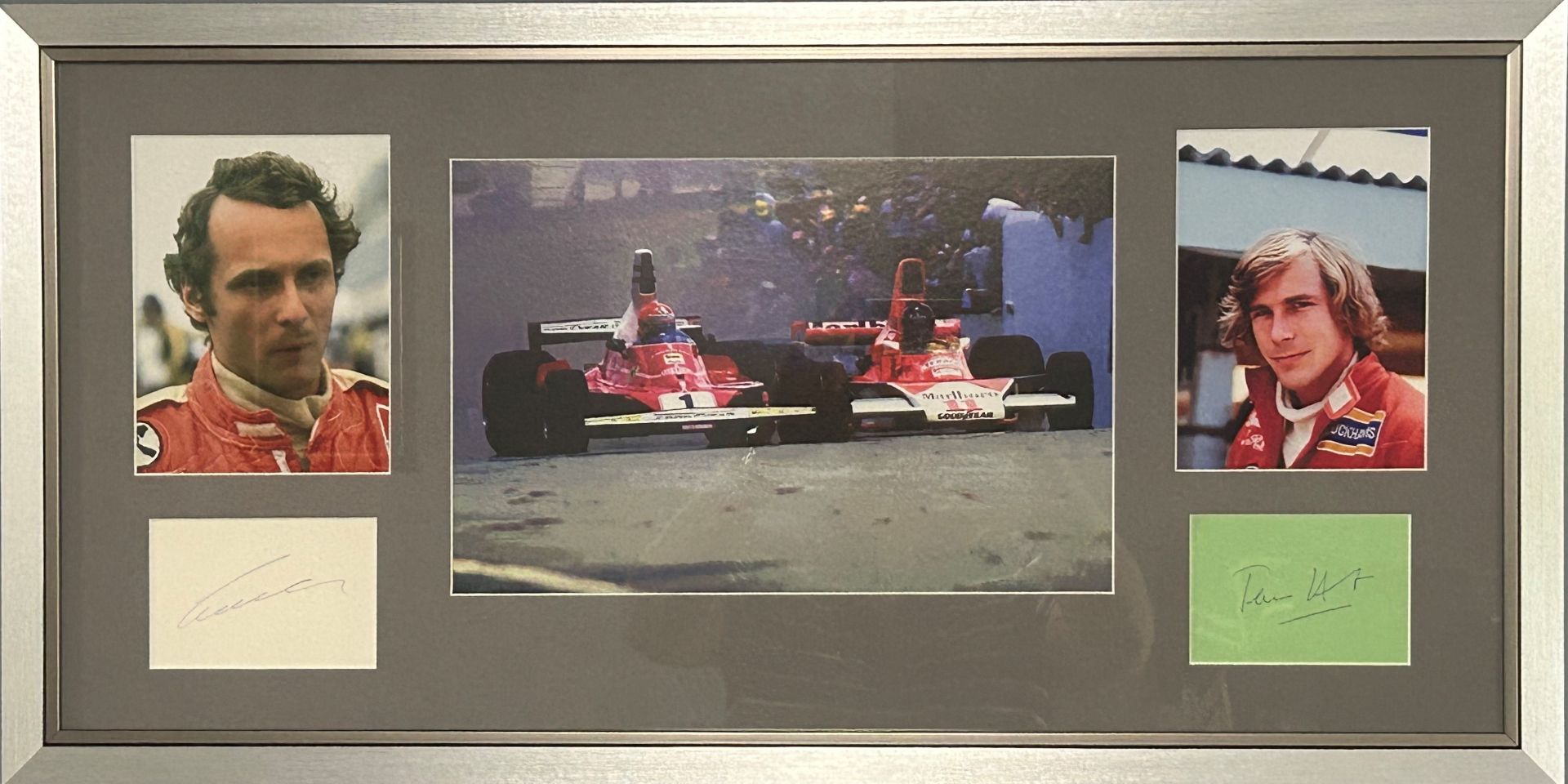 James Hunt & Niki Lauda 'Rivals' Autograph Presentation - Image 5 of 5