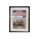 Large Framed and Glazed Fiat 131 Abarth Rally Car Poster - Image 1 of 4