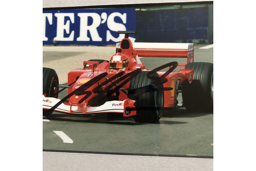 Michael Schumacher Ferrari Autograph Presentation - Image 2 of 5