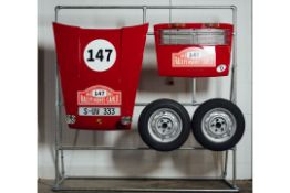 Porsche 911 S #147 Monte Carlo Rally Tribute Full Size Display