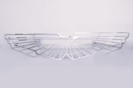 Very Large Metal Aston Martin Wings Wall Display