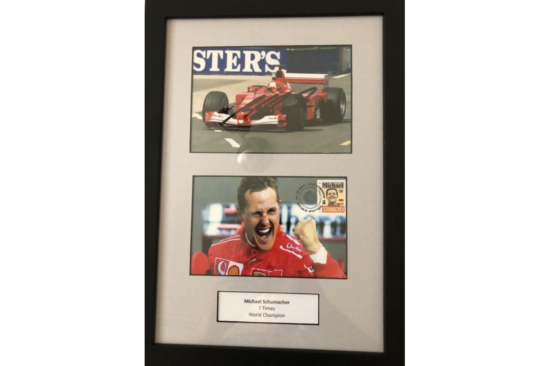 Michael Schumacher Ferrari Autograph Presentation - Image 4 of 5