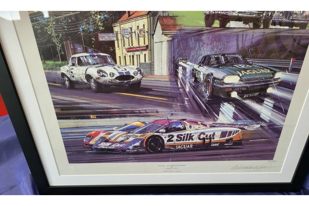 Jaguar Motorsport Celebration Limited Edition Print - Image 6 of 6