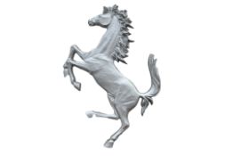 'Ferrari'-Style Large Aluminium Cavallino Rampante Dealer Sign 