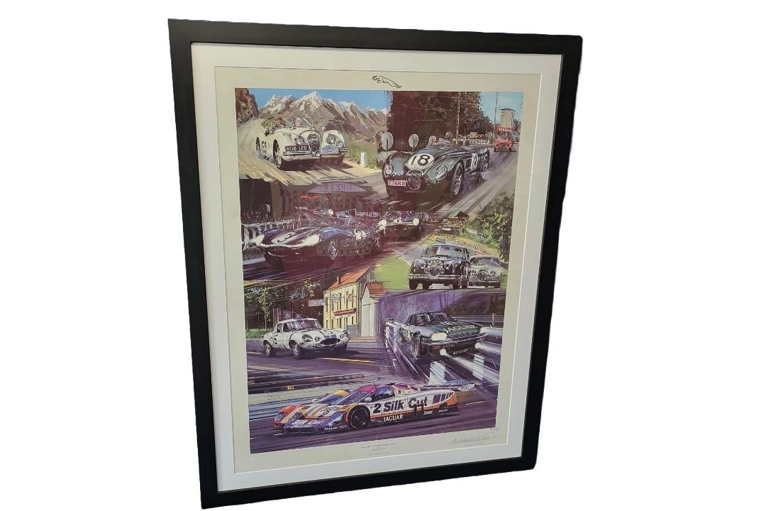 Jaguar Motorsport Celebration Limited Edition Print - Image 1 of 6