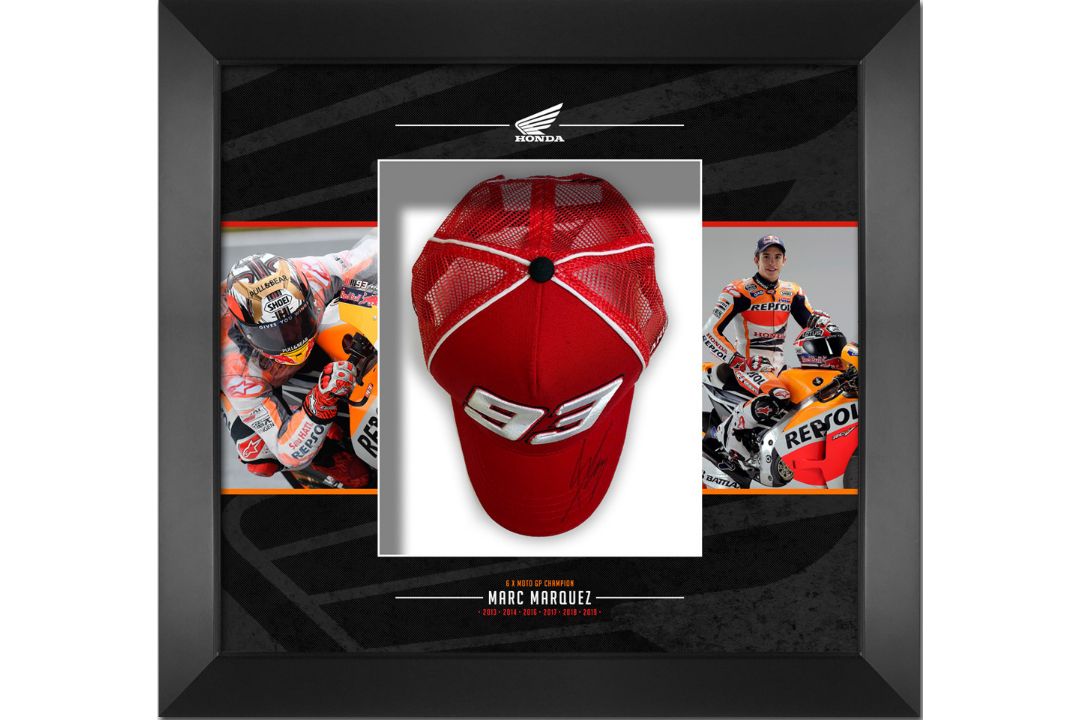 Marc Marquez-Signed and Framed Official Baseball Cap - Image 2 of 3