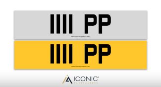 UK Registration Number 1111 PP