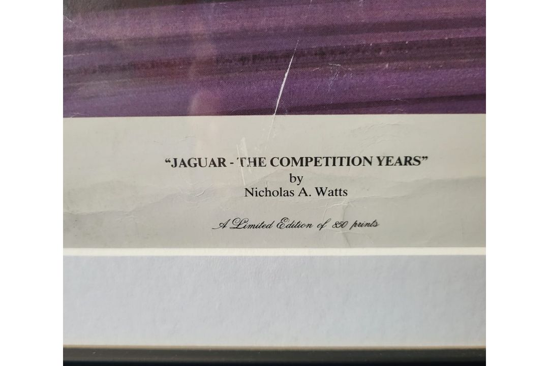 Jaguar Motorsport Celebration Limited Edition Print - Image 3 of 6
