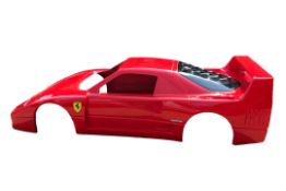 Fibreglass 'Ferrari F40' Cast from an Original Third-Scale Ferrari Dealership Display Model