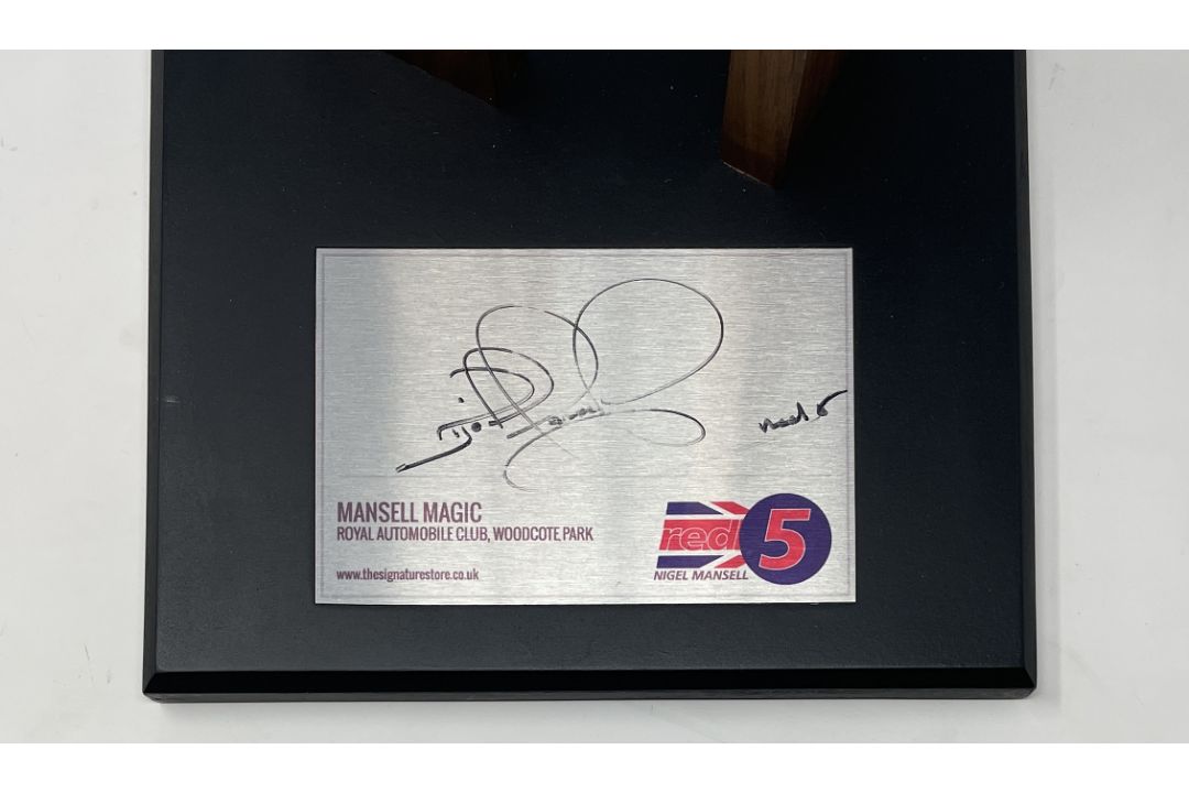 Stunning Table Centre Piece in Tribute to Nigel Mansell CBE  - Image 3 of 5