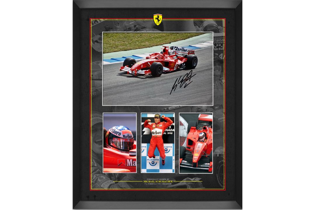 Michael Schumacher-Signed and Framed Photographic Display - Image 4 of 5