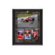 Michael Schumacher-Signed and Framed Photographic Display - Image 1 of 5