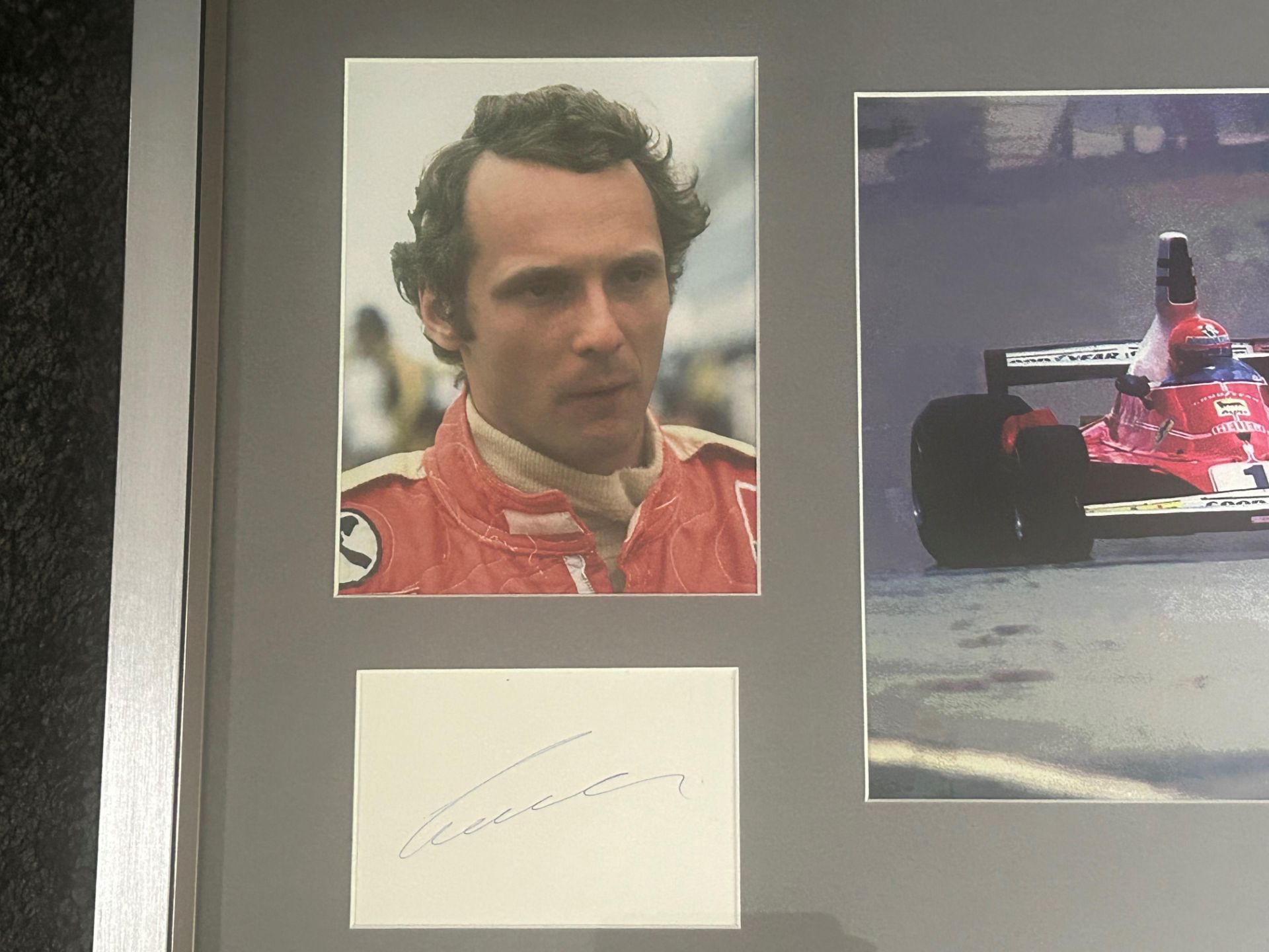 James Hunt & Niki Lauda 'Rivals' Autograph Presentation - Image 3 of 5