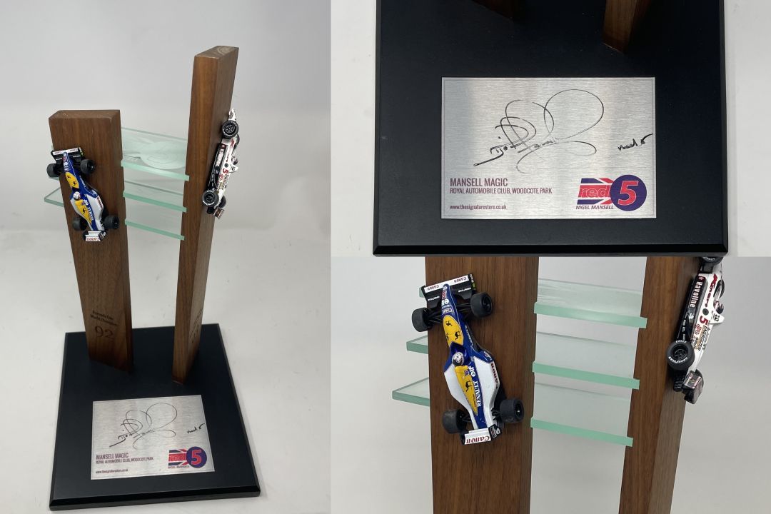 Stunning Table Centre Piece in Tribute to Nigel Mansell CBE  - Image 1 of 5