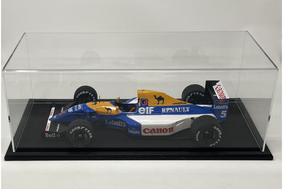 Hand-Built 1:12th Scale Championship-Winning Williams-Honda FW14B Model Signed By Nigel Mansell CBE - Image 4 of 5