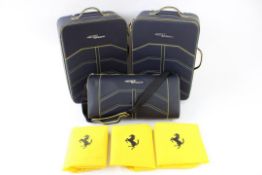 2015-2020 Ferrari 488 Spider Complete Three-Piece Schedoni Luggage Set