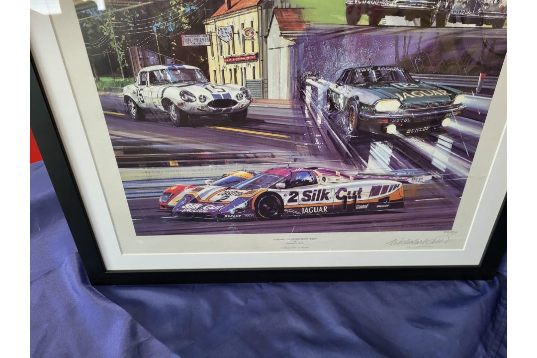 Jaguar Motorsport Celebration Limited Edition Print - Image 5 of 6