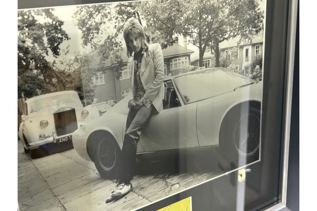 Rod Stewart and Lamborghini Muira Autograph Presentation - Image 4 of 5