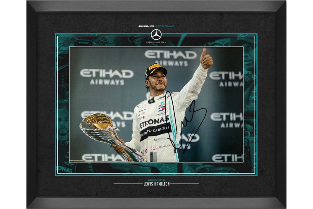 Sir Lewis Hamilton-Signed Framed Photograph - Image 1 of 5