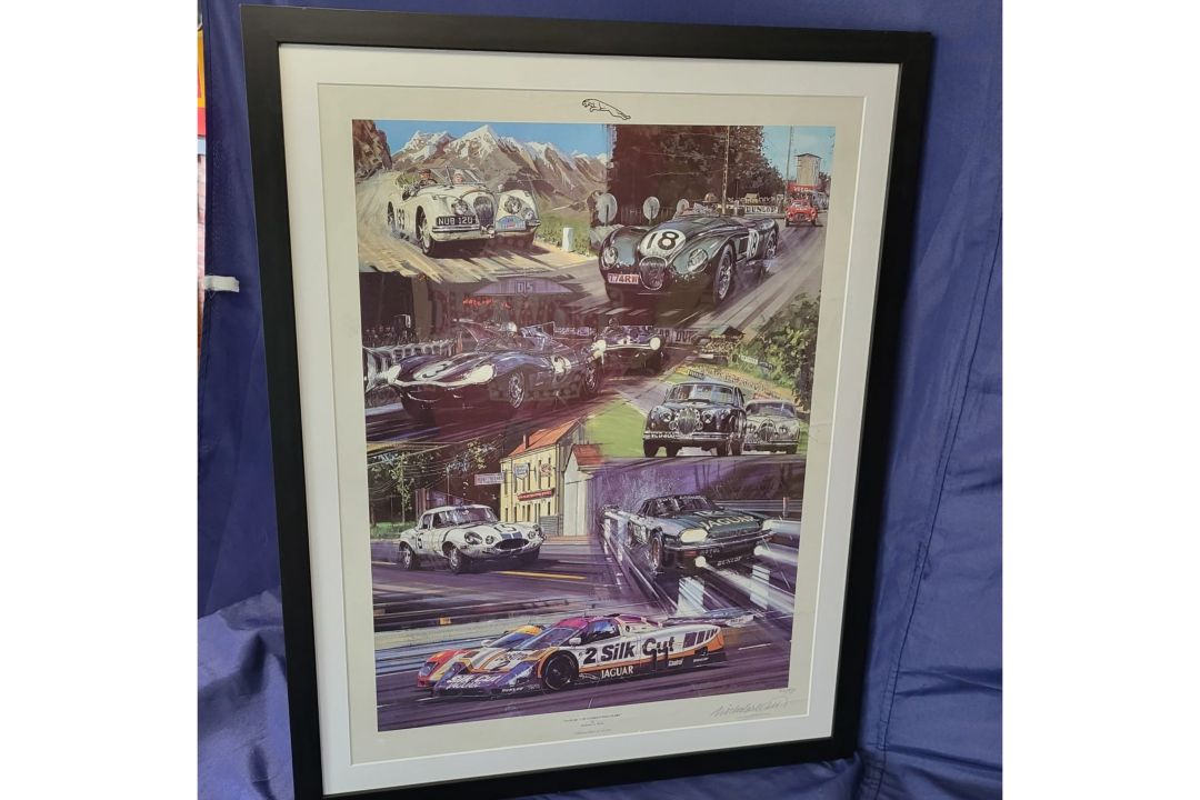 Jaguar Motorsport Celebration Limited Edition Print - Image 2 of 6