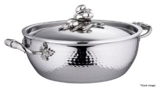 1 x RUFFONI 'Opus Prima' Luxury Italian Handcrafted Chef Pot (24cm) - Original Price £490.00 - Boxed