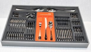 1 x CHARINGWORTH 'Santol' Mirror 42-Piece Cutlery Set - Original Price £350.00 - Unused Boxed Stock