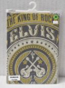 1 x ELVIS PRESLEY Official Signature Product Merchandise 60 YEARS OF THE KING OF ROCK N' ROLL Logo