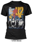 1 x U2 The Joshua Tree 1987 Tour Limited Edition Logo Short Sleeve Men's T-Shirt - Size: Small -