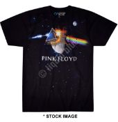 1 x PINK FLOYD Official Merchandise Dark Side of The Moon Logo Short Sleeve Men's T-Shirt by
