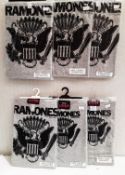 6 x RAMONES Various Designs and Sizes Short Sleeve Baby and Kid's T-Shirts -
