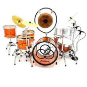 1 x Led Zeppelin Miniature Drum Kit - Officially Licensed Merchandise - Hand Made - RRP £70
