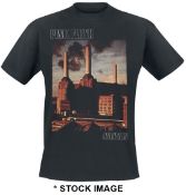 1 x PINK FLOYD Animal Short Sleeve Men's T-Shirt by Gildan - Size: Small - Colour: Black - Official