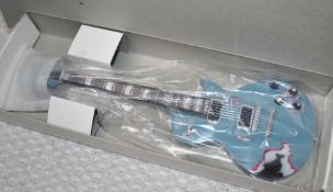 1 x Miniature Hand Made Guitar - Metallica James Hatfield ESP Truckster- New & Unused - RRP £35