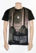 1 x Vintage PINK FLOYD Animal All Over Print Short Sleeve Men's T-Shirt by Tultek - Size: Small -