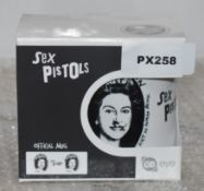 1 x Ceramic Drinking Mug - SEX PISTOLS - Officially Licensed Merchandise - New & Boxed - Ref: