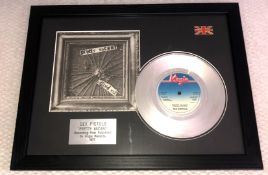 1 x Framed SEX PISTOLS Silver 7 Inch Vinyl Record - PRETTY VACANT