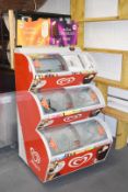 1 x Wall’s Slimline Maxivision Ice Cream Freezer With Advertisement Signs - Year: 2022 - RRP £1,800