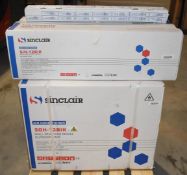 1 x Sinclair Keyon Wall Mounted Air Conditioner System - Model SIH-12BIK / SOH-12BIK - New and Boxed
