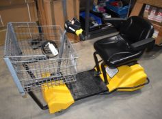 1 x Mart Cart X Mobility Shopping Scooter With Basket - Battery Operated - Includes Charging Cable